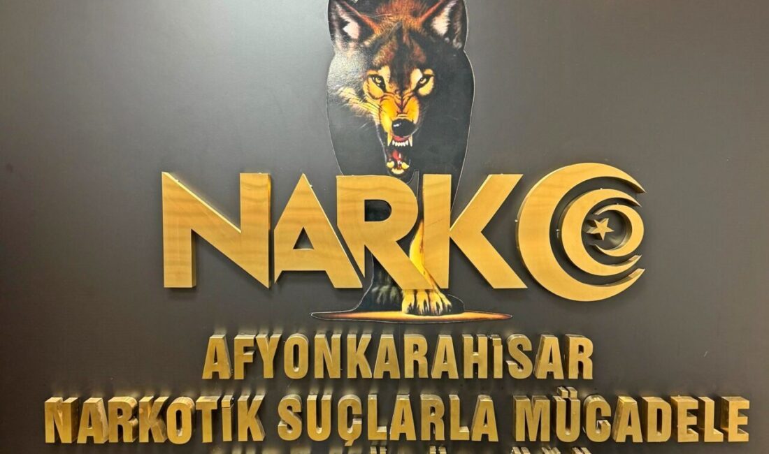AFYONKARAHİSAR (AA) – Afyonkarahisar'da düzenlenen uyuşturucu operasyonunda gözaltına alınan zanlı