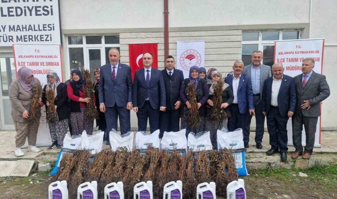 Kütahya’nın Aslanapa ilçesinde İyi Tarım Uygulamaları kapsamında yürütülen proje ile
