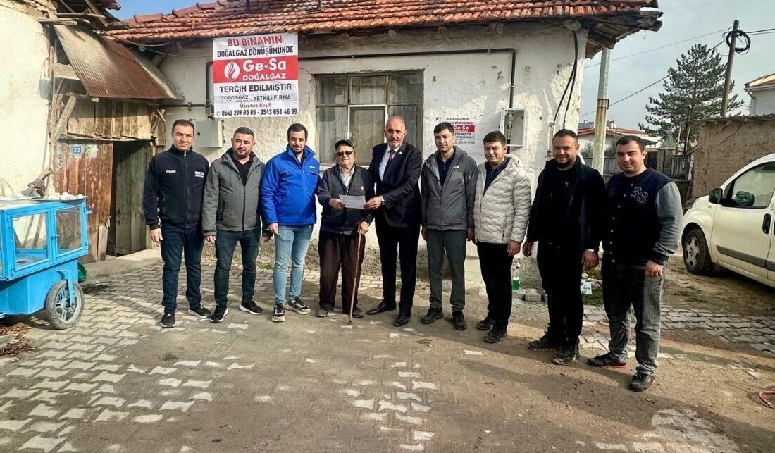Kütahya’nın Aslanapa ilçesinde ana hatta test gazı dolum işleminin başarıyla