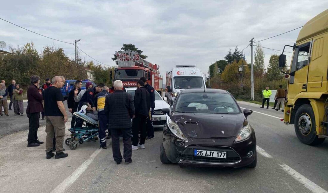 Bilecik’in Gölpazarı ilçesinde meydana gelen trafik kazasında 2’si çocuk 5