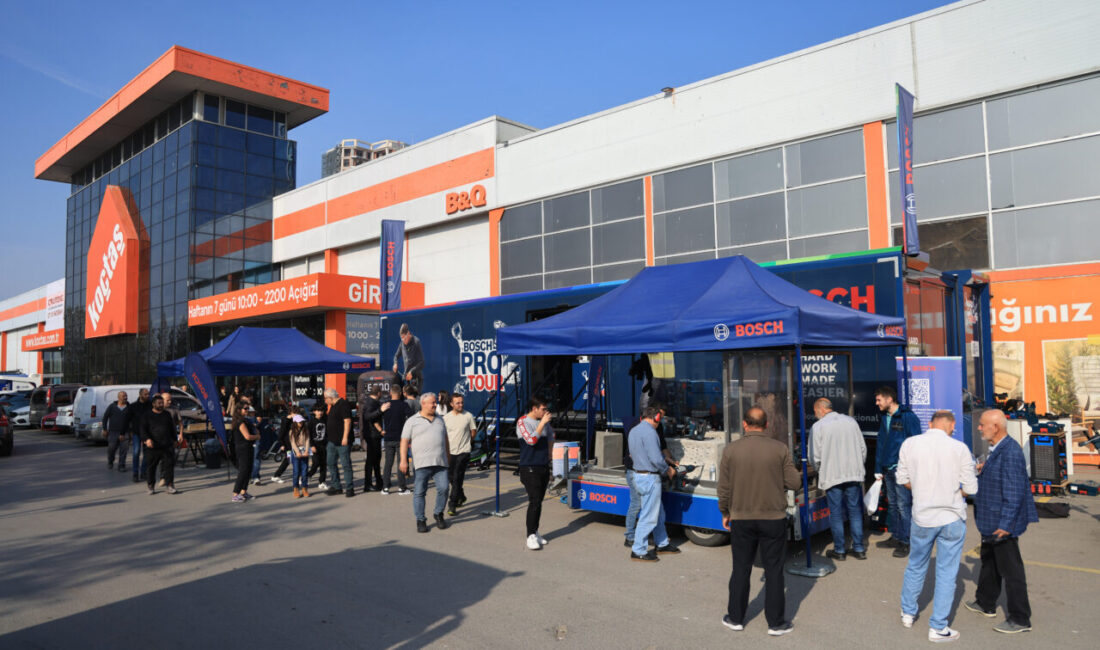 İSTANBUL (AA) – Bosch Professional'ın yenilikçi elektrikli el aletleri serisini