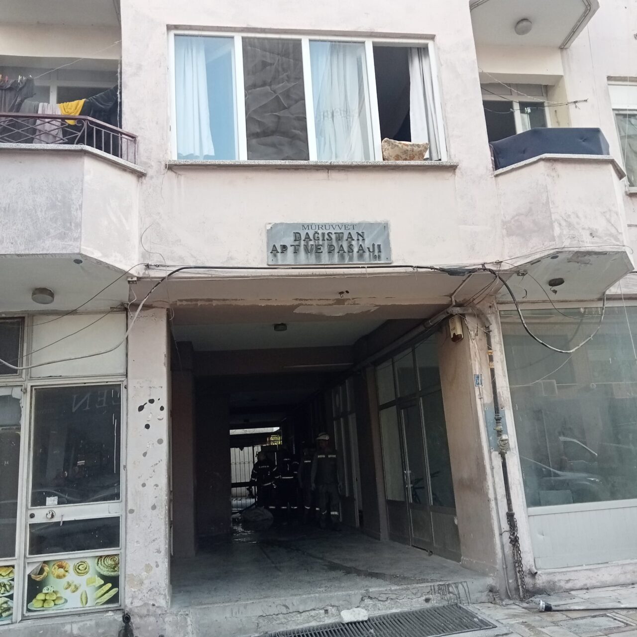 DENİZLİ (AA) – Denizli'nin Merkezefendi ilçesinde iş hanındaki evde çıkan