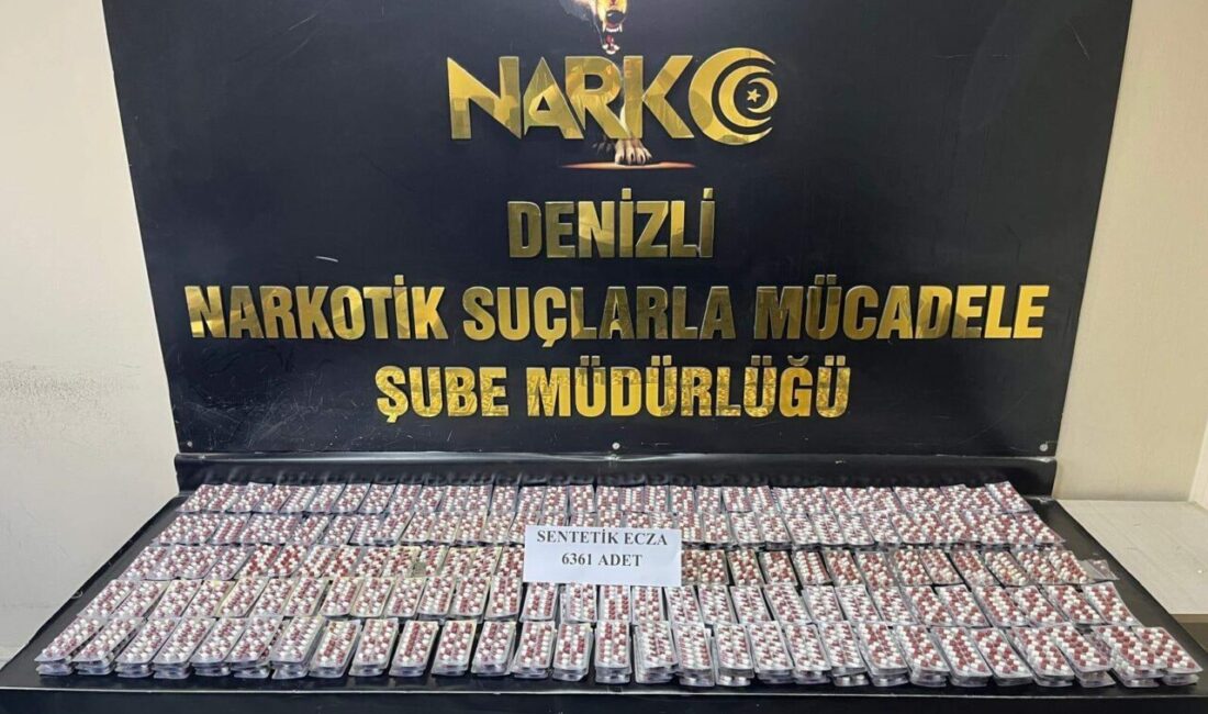 DENİZLİ (AA) – Denizli'de düzenlenen uyuşturucu operasyonunda 3 şüpheli gözaltına