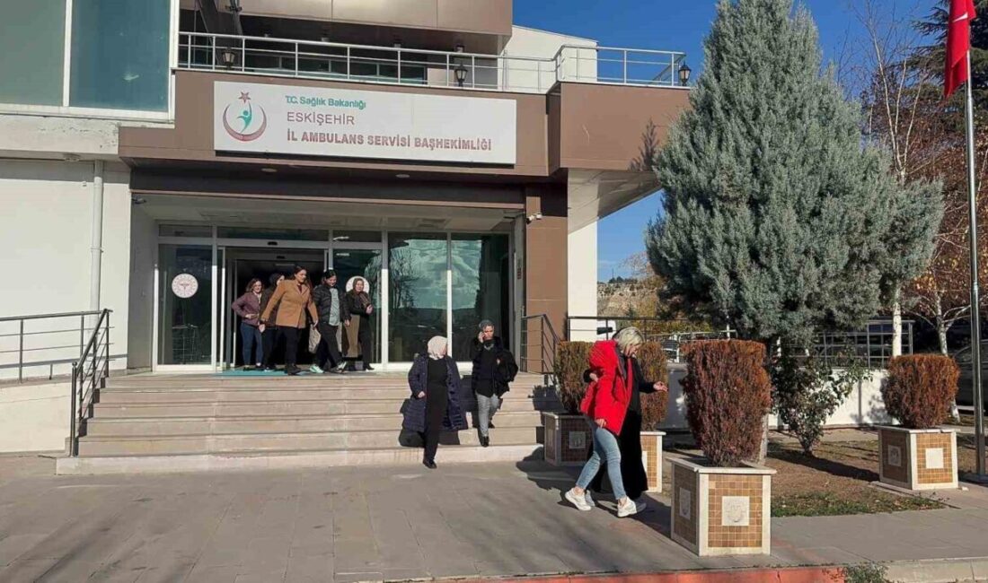 Eskişehir İl Ambulans Servisi Başhekimliğinde, muhtemel yangın ve acil durumlara