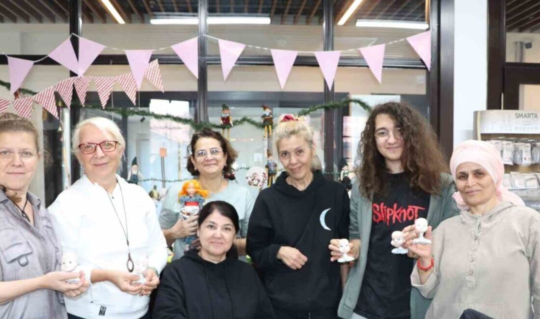 Eskişehir’de çalışmalarını sürdüren Doll Art sanatçısı Arzu ve Zafer Özer