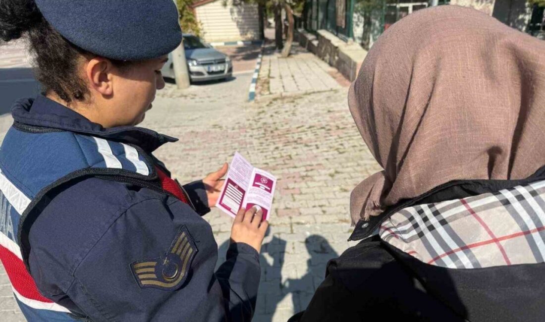 Afyonkarahisar’ın İhsaniye ilçesinde jandarma ekipleri tarafından 50’ye yakın vatandaşa kadına