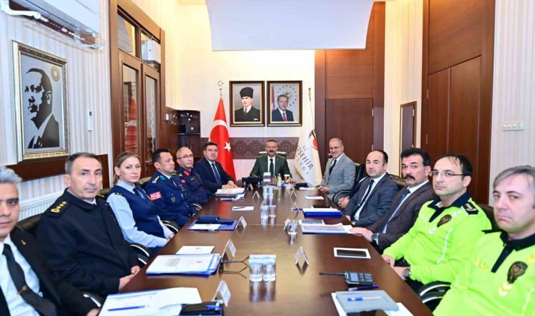 Eskişehir’de düzenlenen İl Güvenlik ve Asayiş Koordinasyon Toplantısı’nda yapılan çalışmalarla