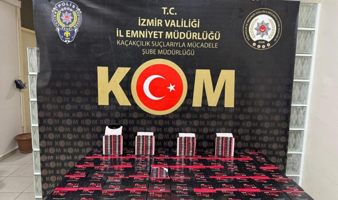İZMİR (AA) – İzmir merkezli 3 ilde kaçak ve sahte
