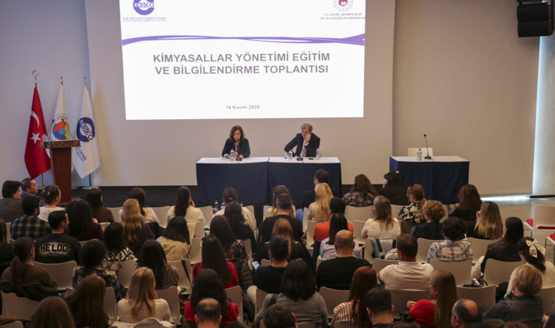 İZMİR (AA) – İzmir'de düzenlenen toplantıda, kimya sektöründe kullanılan maddelerin