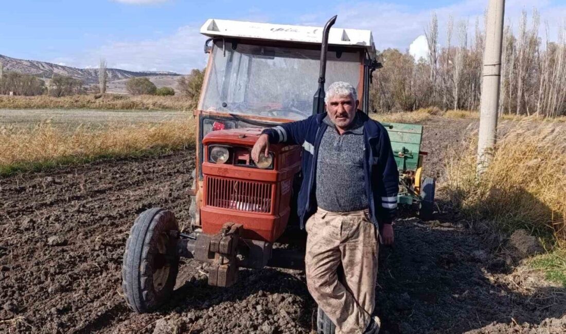 Eskişehir’de hububat ekimi yapan çiftçiler, yağmur için dua ediyor. Mihalıççık