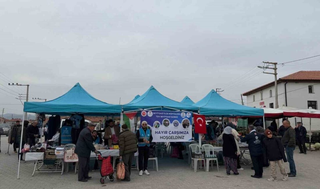 Eskişehir Seyitgazi ilçesi Kırka mahallesinde, Gazze’deki ihtiyaç sahipleri yararına hayır