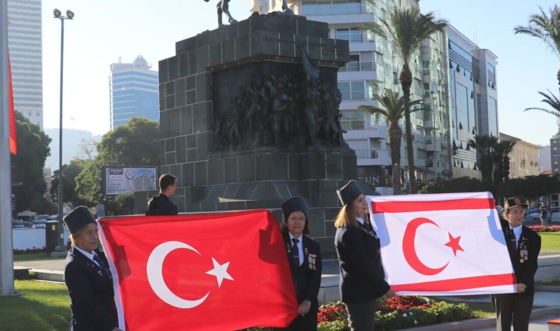 İZMİR (AA) – İzmir'de Kuzey Kıbrıs Türk Cumhuriyeti'nin (KKTC) 42.