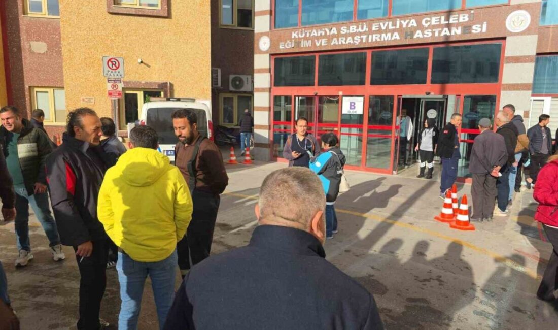 Kütahya Evliya Çelebi Eğitim ve Araştırma Hastanesi’nde çıkan yangın paniğe