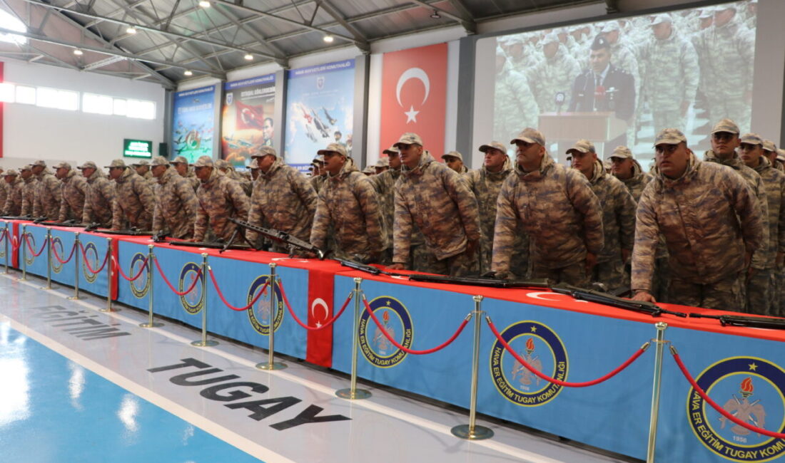 KÜTAHYA (AA) – Kütahya Hava Er Eğitim Tugay Komutanlığında, temel