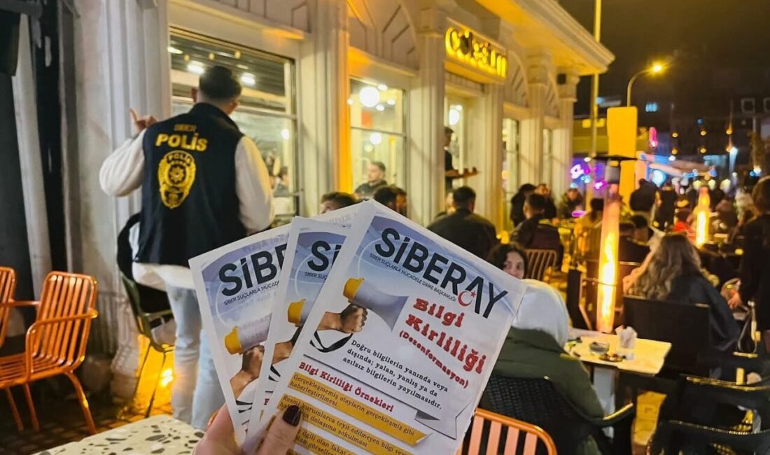 Kütahya İl Emniyet Müdürlüğü bünyesinde faaliyet gösteren SİBERAY ekibi, siber