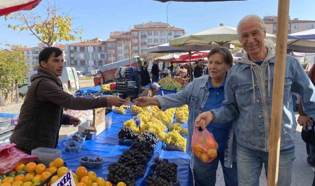 Eskişehir’de kış aylarında vatandaşların çokça tercih ettiği mandalina, geçen seneye