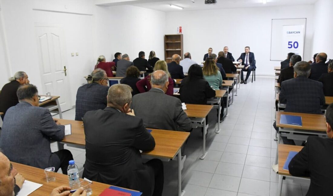 Eskişehir’de özel mesleki ve teknik Anadolu liselerinin müdürleriyle aylık değerlendirme