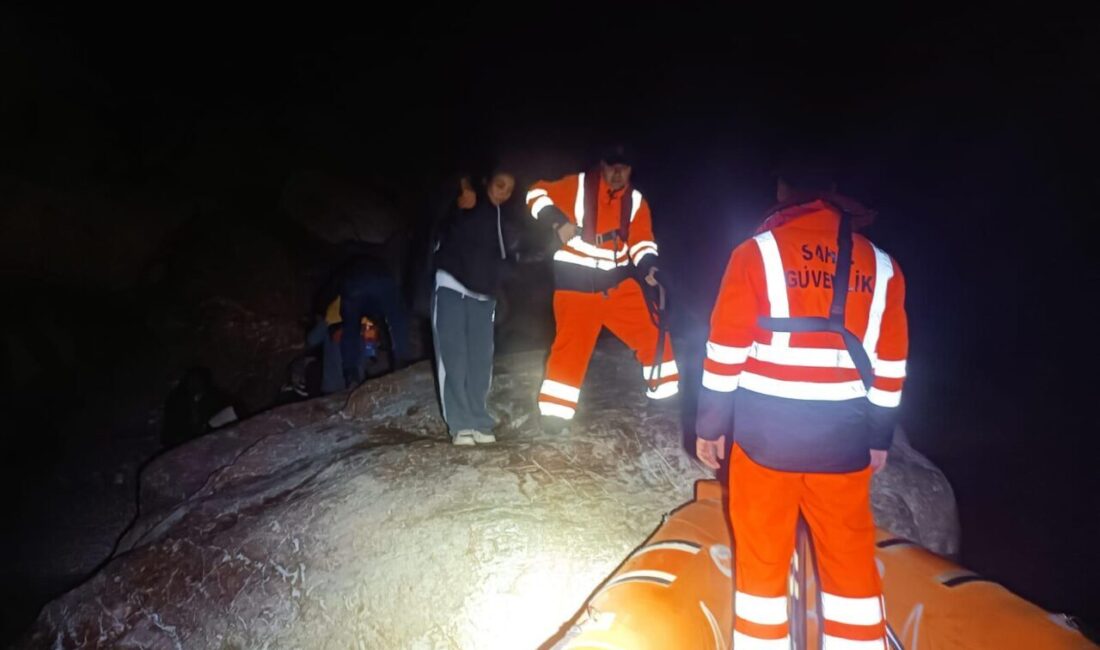 MUĞLA (AA) – Muğla'nın Fethiye ilçesinde 40 düzensiz göçmen yakalandı.