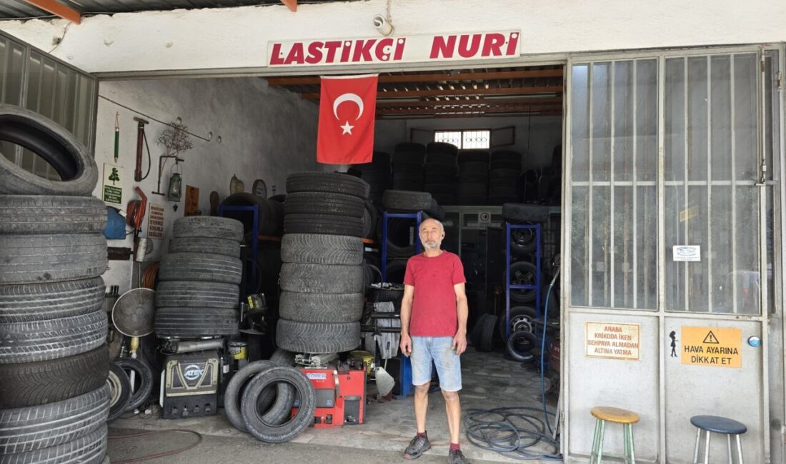 MUĞLA (AA) – Muğla'nın Datça ilçesinde lastik tamircisi 56 yaşındaki