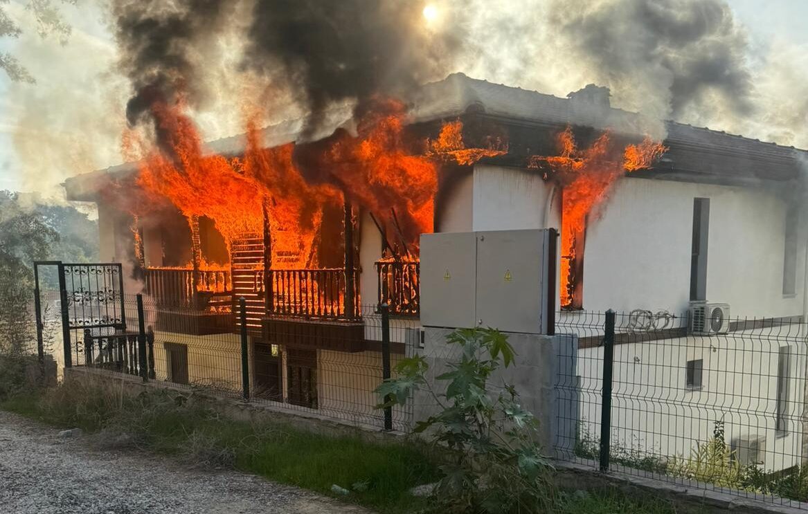 MUĞLA (AA) – Muğla'nın Ula ve Fethiye ilçelerinde çıkan ev