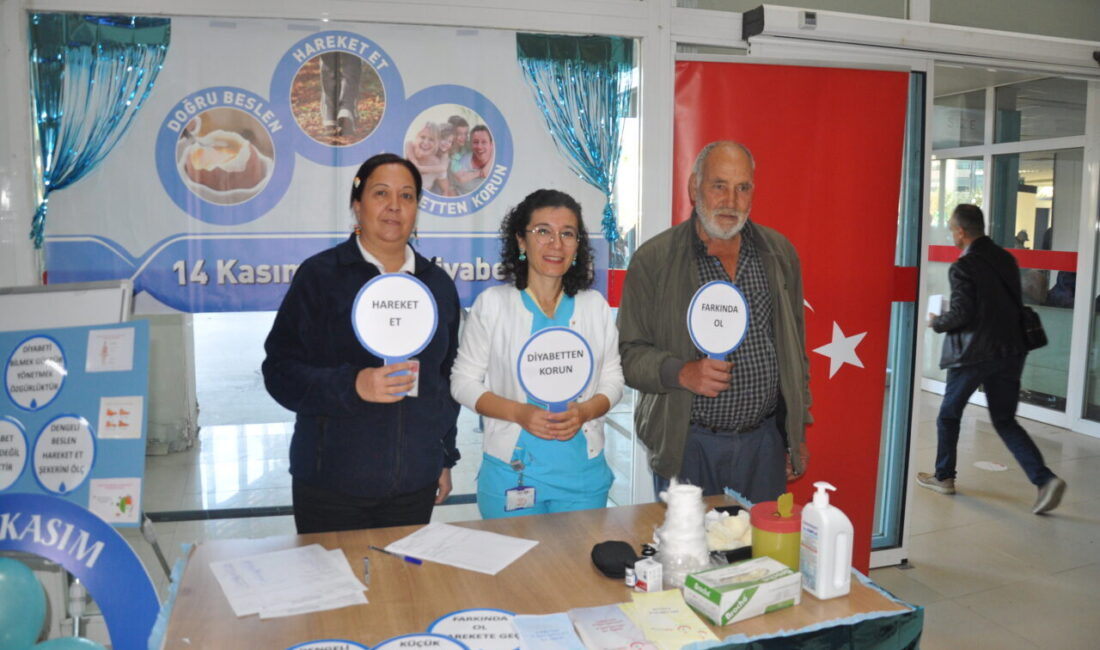 İZMİR (AA) – İzmir'in Ödemiş ilçesinde 14 Kasım Dünya Diyabet