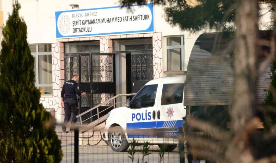 Bilecik’te bir öğrenci, okulda uzatma kablosunu prize taktiği esnada elektrik