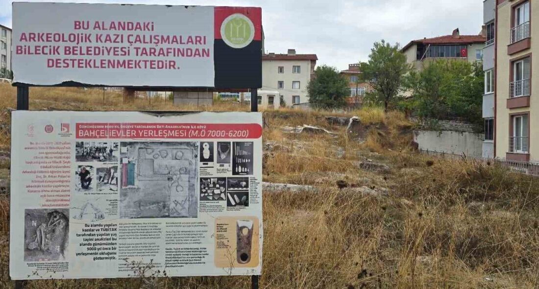 Bilecik’te 9 bin yıl öncesine ait yaşam alanı kent tarihine