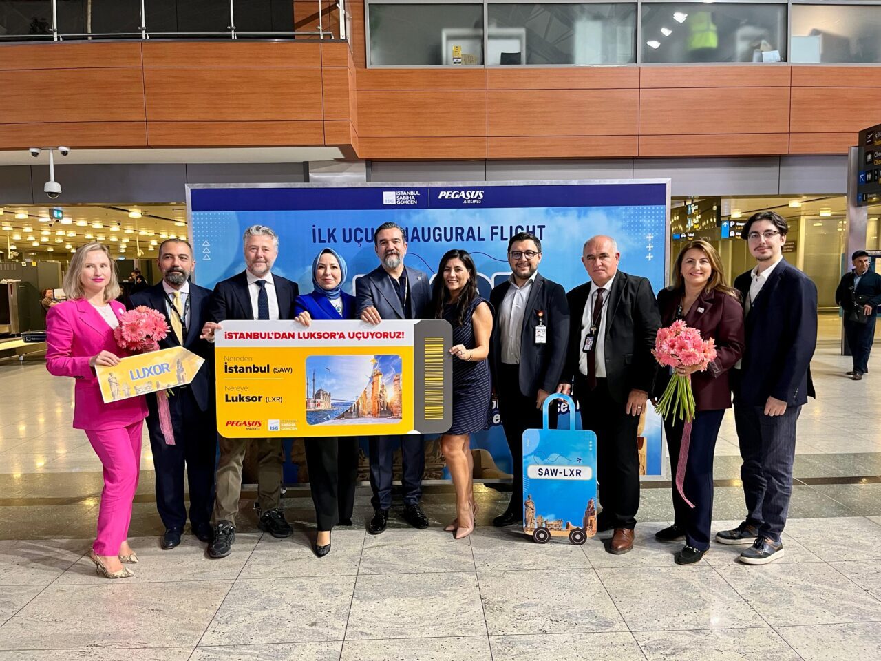 İSTANBUL (AA) – İstanbul Sabiha Gökçen'den (ISG), Mısır'ın Luksor ve