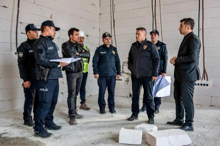 Bilecik İl Emniyet Müdürü Gökalp Şener, yapımı süren yeni İl
