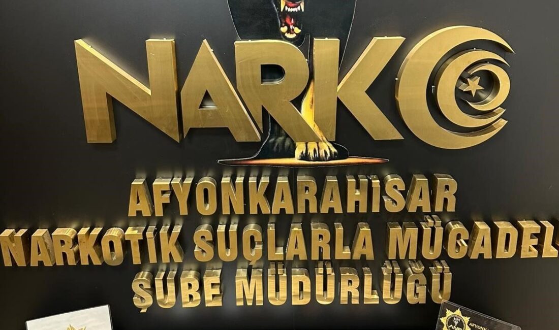 AFYONKARAHİSAR (AA) – Afyonkarahisar'da düzenlenen uyuşturucu operasyonunda bir şüpheli tutuklandı.