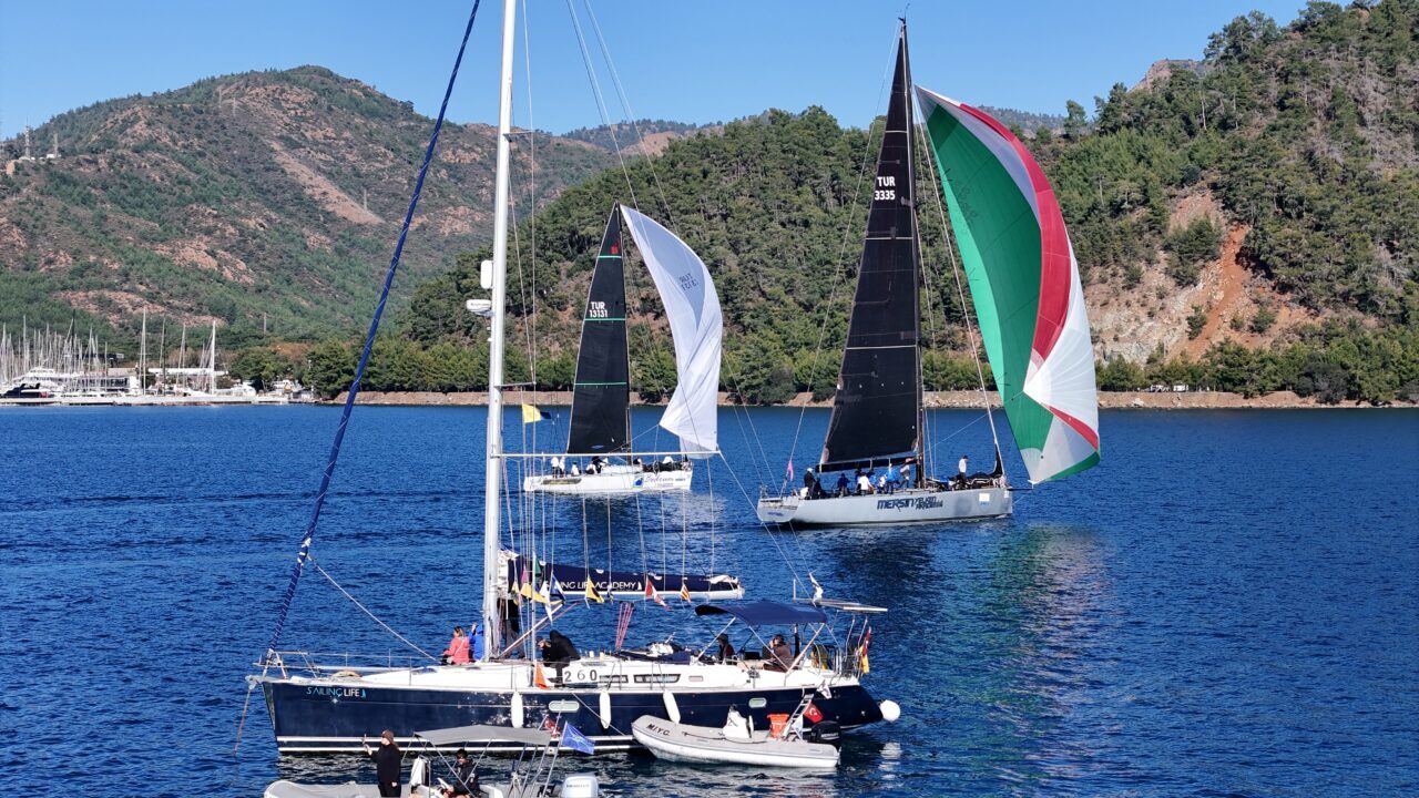 - Organizasyona 6 ülkeden 42 yat ile yaklaşık 450 yelkenci