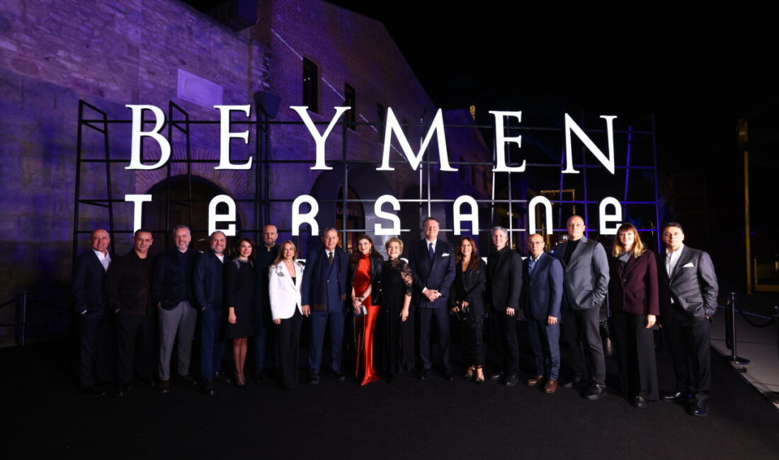 İSTANBUL (AA) – Beymen, Haliç kıyısındaki 600 yıllık Tersane binasında