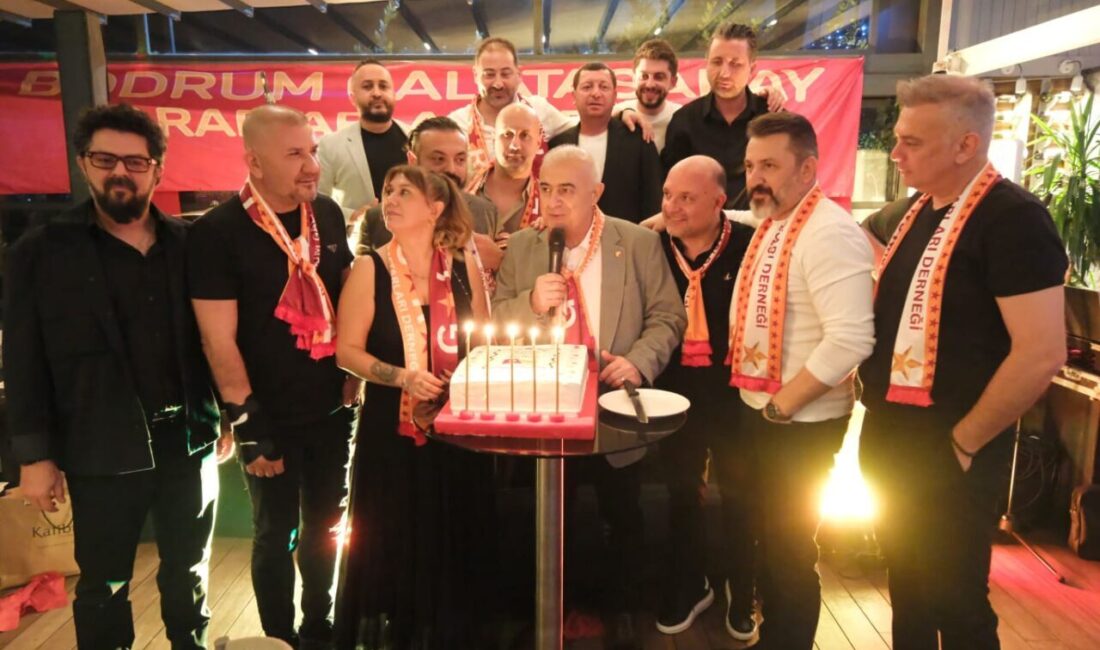 MUĞLA (AA) – Bodrum Galatasaray Taraftarları Derneği tarafından, 10'uncu kuruluş