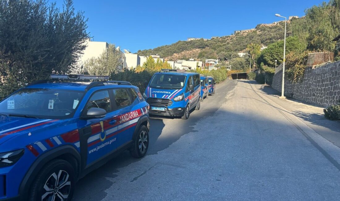 MUĞLA (AA) – Muğla'nın Bodrum ilçesinde yasa dışı yollarla yurt