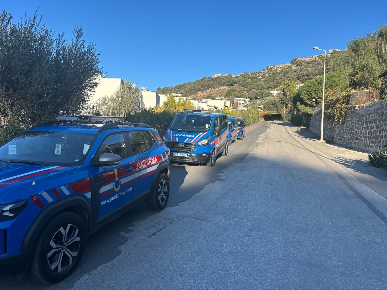 MUĞLA (AA) – Muğla'nın Bodrum ilçesinde yasa dışı yollarla yurt