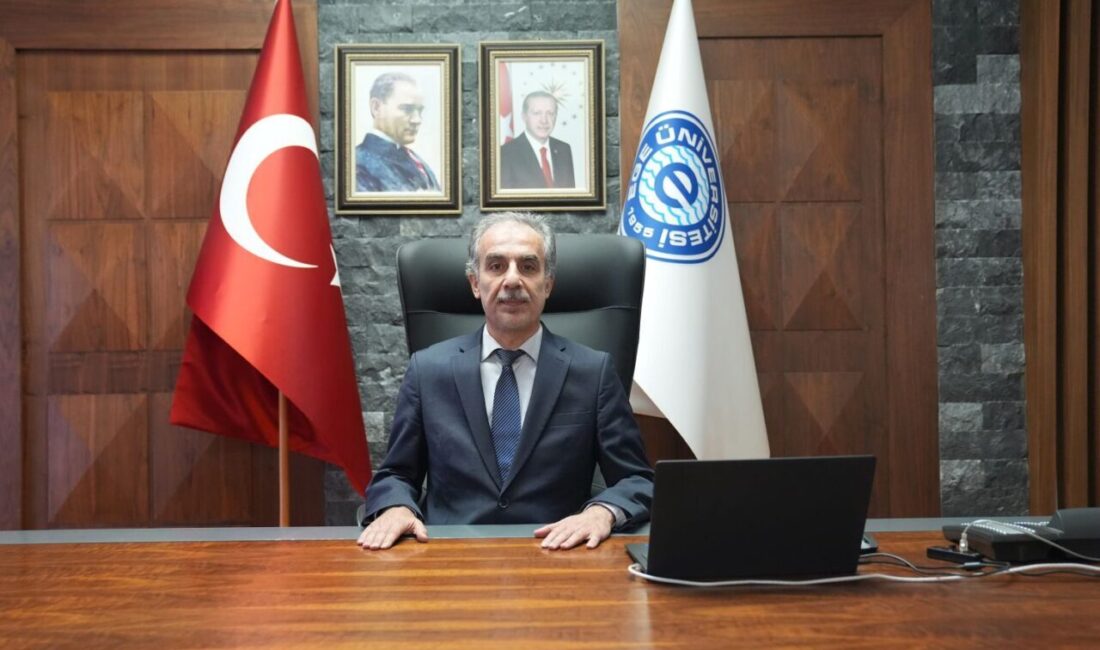 İZMİR (AA) – Ege Üniversitesi (EÜ) Rektörlüğüne atanan Prof. Dr.
