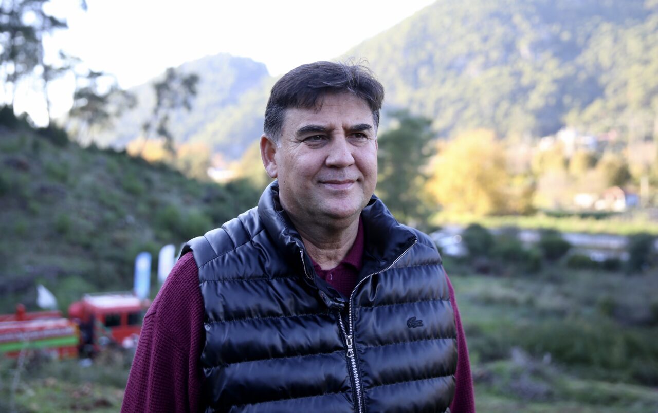 MUĞLA (AA) – Muğla'nın Fethiye ilçesinde düzenlenen etkinlikte 1000 fidan,