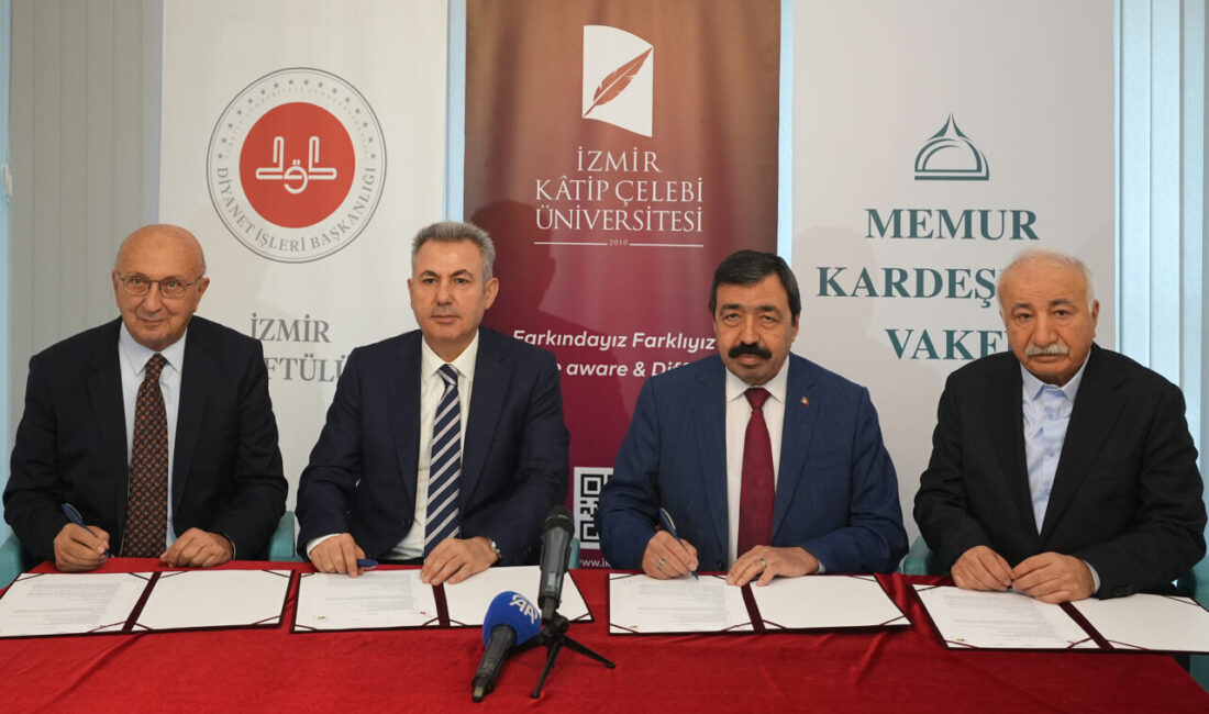 İZMİR (AA) – İzmir Katip Çelebi Üniversitesine (İKÇÜ) yapılacak cami