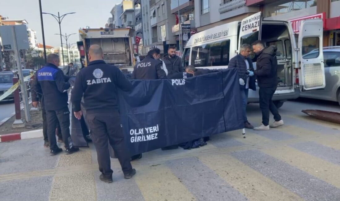 İZMİR (AA) – İzmir'in Kemalpaşa ilçesinde çöp kamyonunun çarptığı kadın