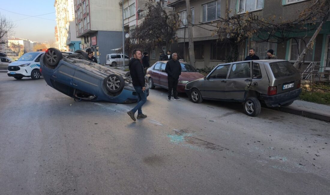 KÜTAHYA (AA) – Kütahya’da park halindeki bir araca çarptıktan sonra