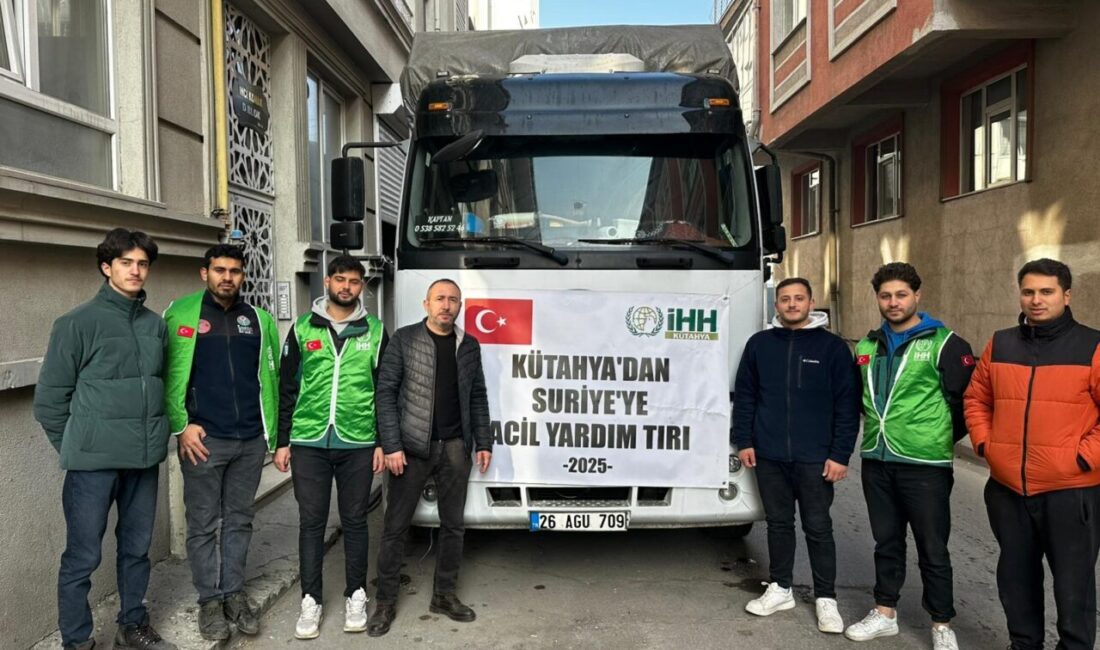 KÜTAHYA (AA) – Kütahya’da hayırseverlerin destekleriyle hazırlanan insani yardım malzemelerinin