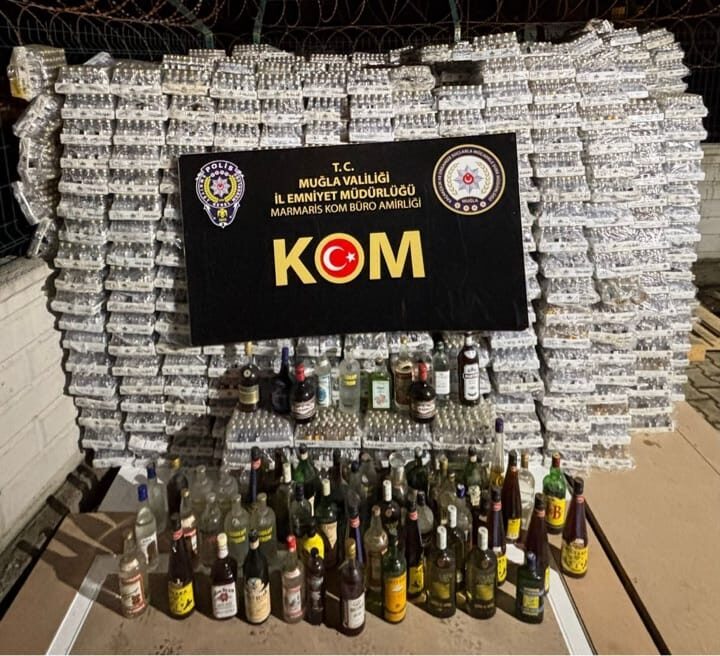 MUĞLA (AA) – Muğla'nın Marmaris ilçesinde düzenlenen kaçakçılık operasyonunda 104