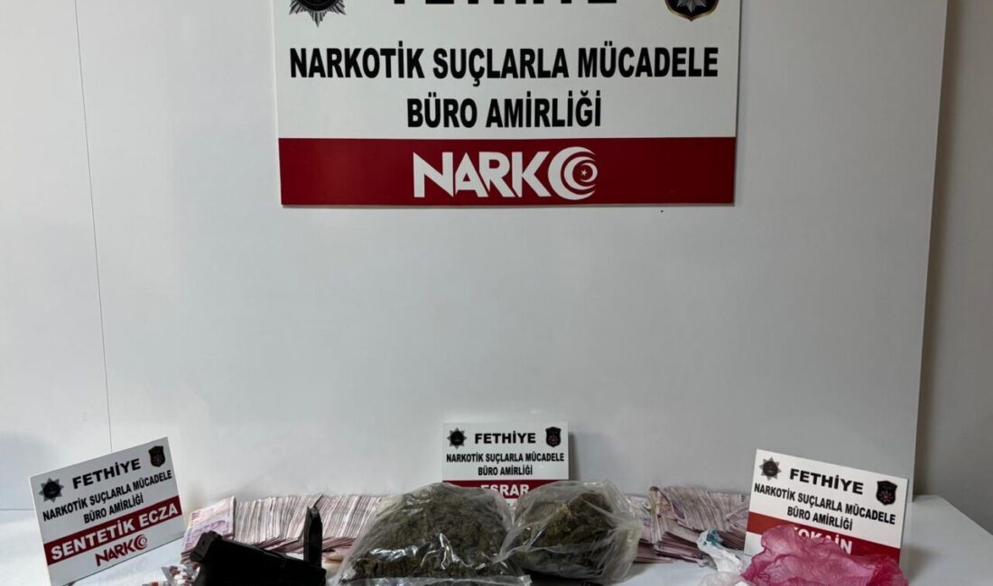 MUĞLA (AA) – Muğla'da uyuşturucu ticareti yaptıkları iddiasıyla gözaltına alınan