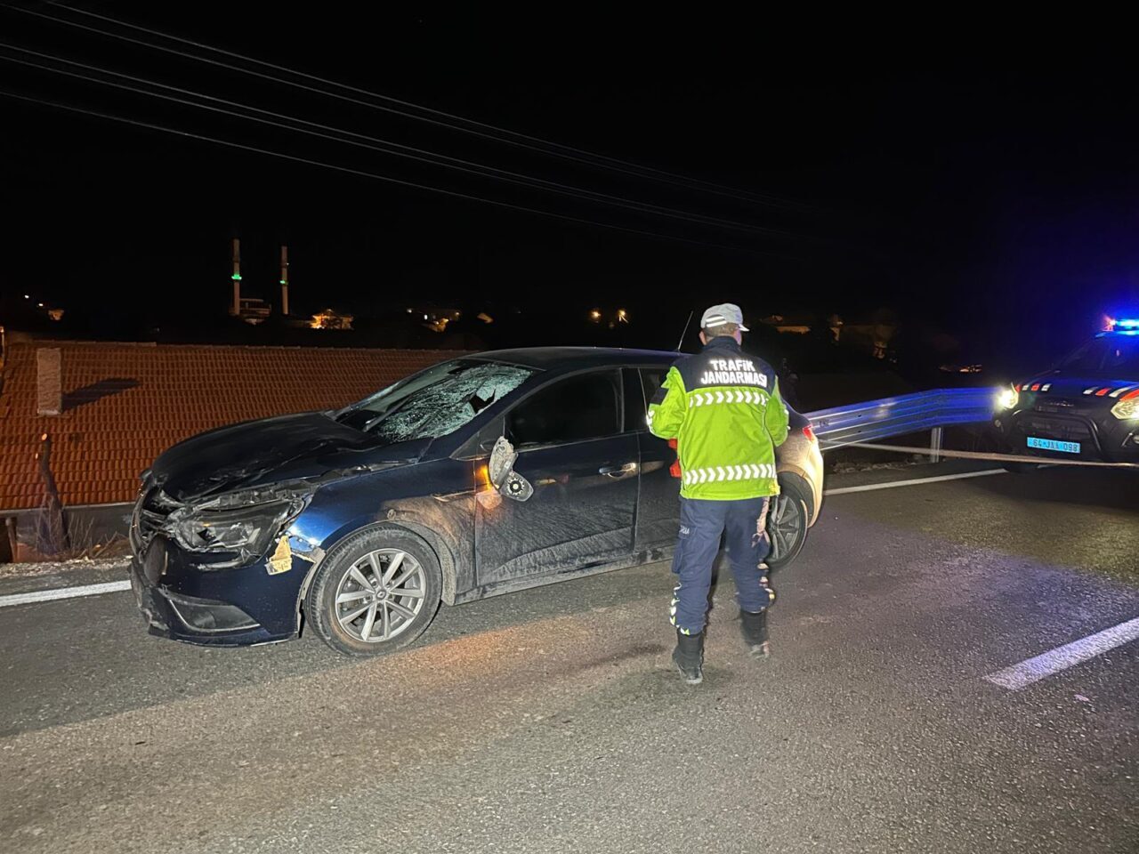 - Kaza anı güvenlik kameralarınca kaydedildi