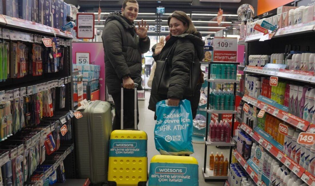 İSTANBUL (AA) – Watsons Türkiye, çeşitli illerdeki mağazalarında 20. yılını