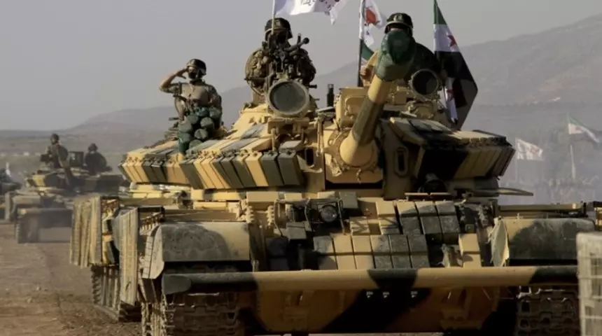 Suriye sahasında askeri hareketlilik en üst seviyeye tırmandı... Halep'in stratejik