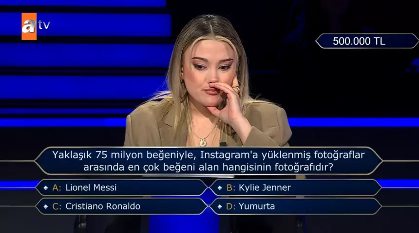 ATV ekranlarının efsane yarışması Kim Milyoner Olmak İster, bu hafta