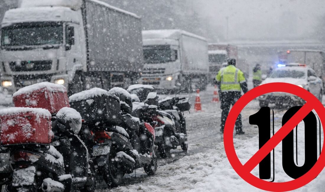 Megakentte kar esareti şiddetini artırınca İstanbul Valiliği düğmeye bastı. Trafikte