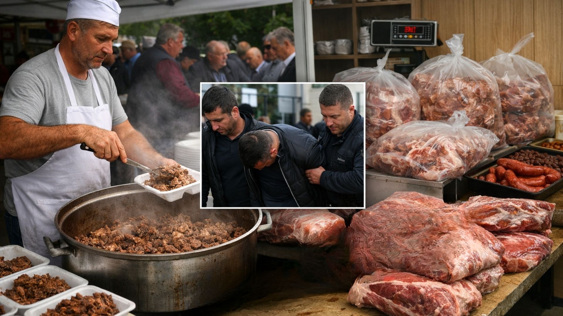 Hayır yemeği adı altında bir skandala imza attı, o yemeği