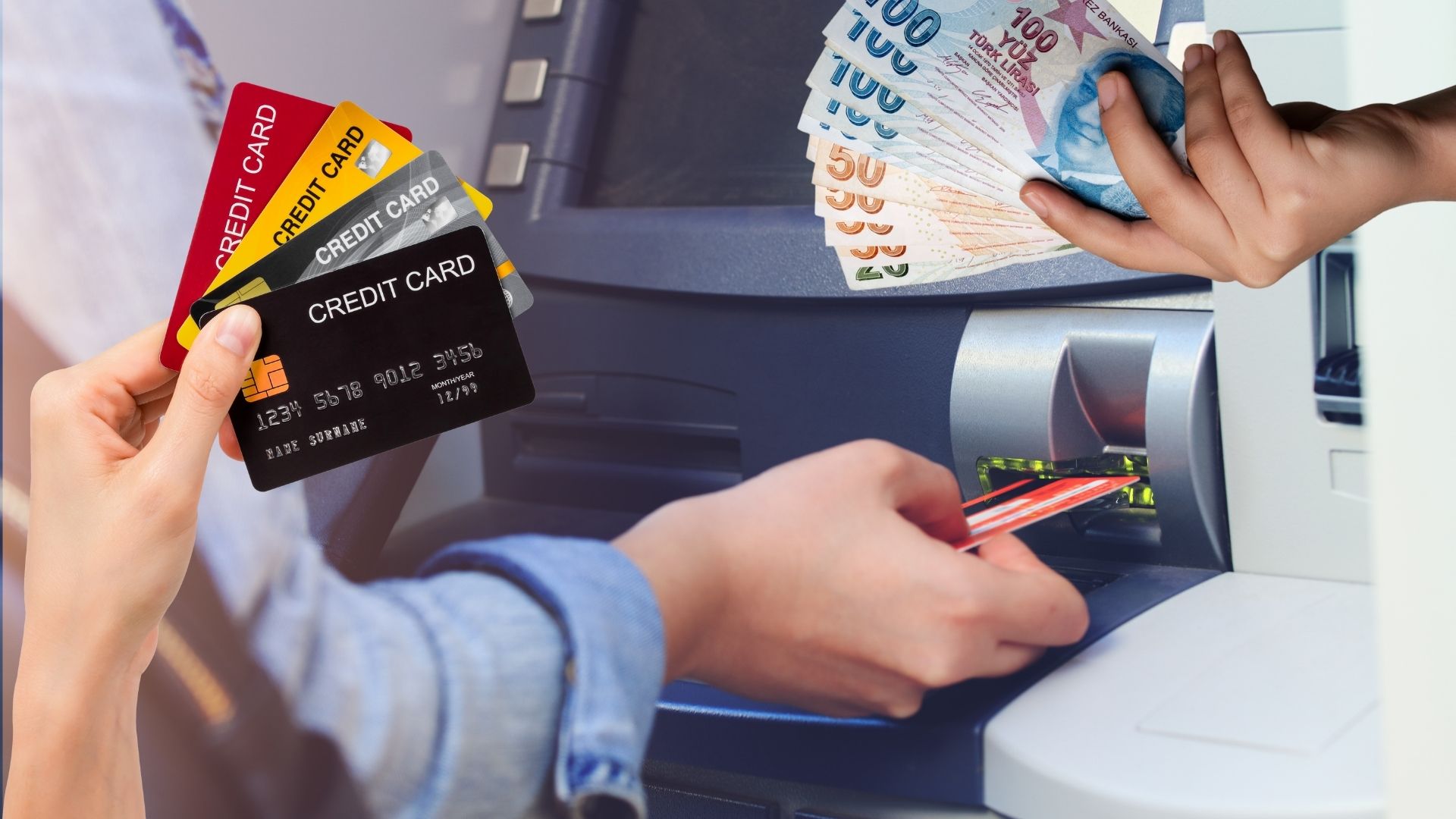 ATM'lerin hemen hemen hepsi para çektikten sonra, önce kartı ardından